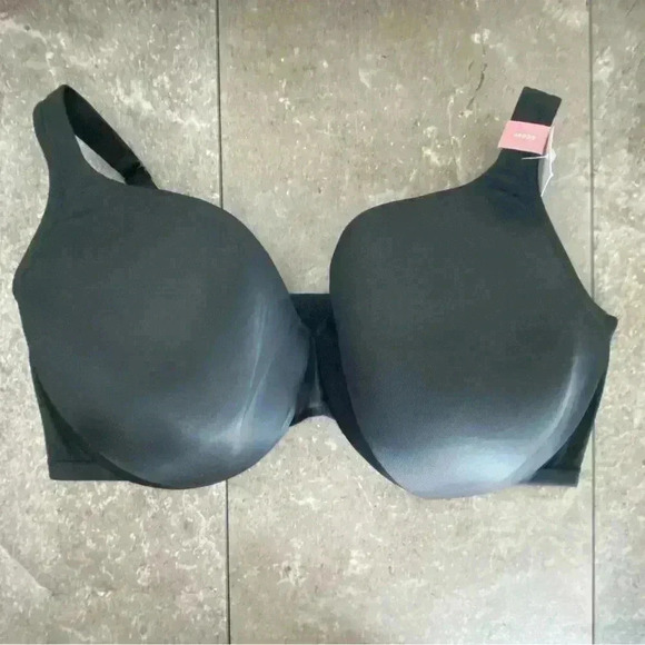 Cacique Other - NEW Lane Bryant Cacique Black Bra Lightly Lined Full Coverage 48DDD (48F)